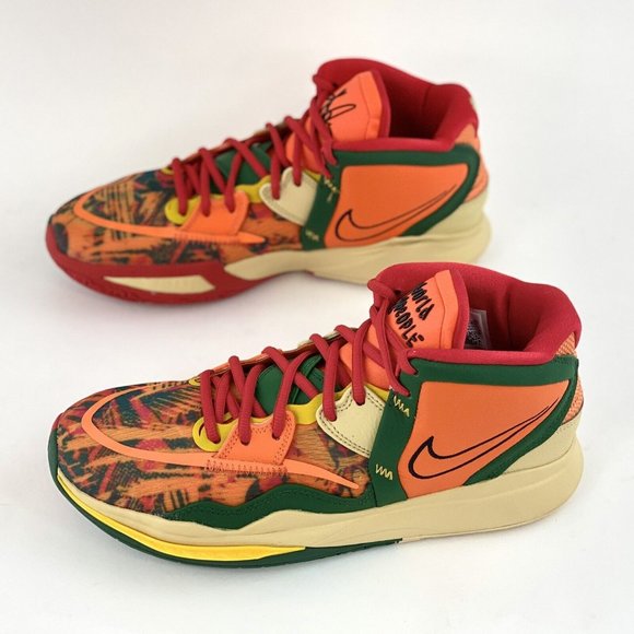 Nike Kyrie 8 Infinity 1 World 1 People Men's Basketball Shoes Orange DO9614 800 - Picture 3 of 12